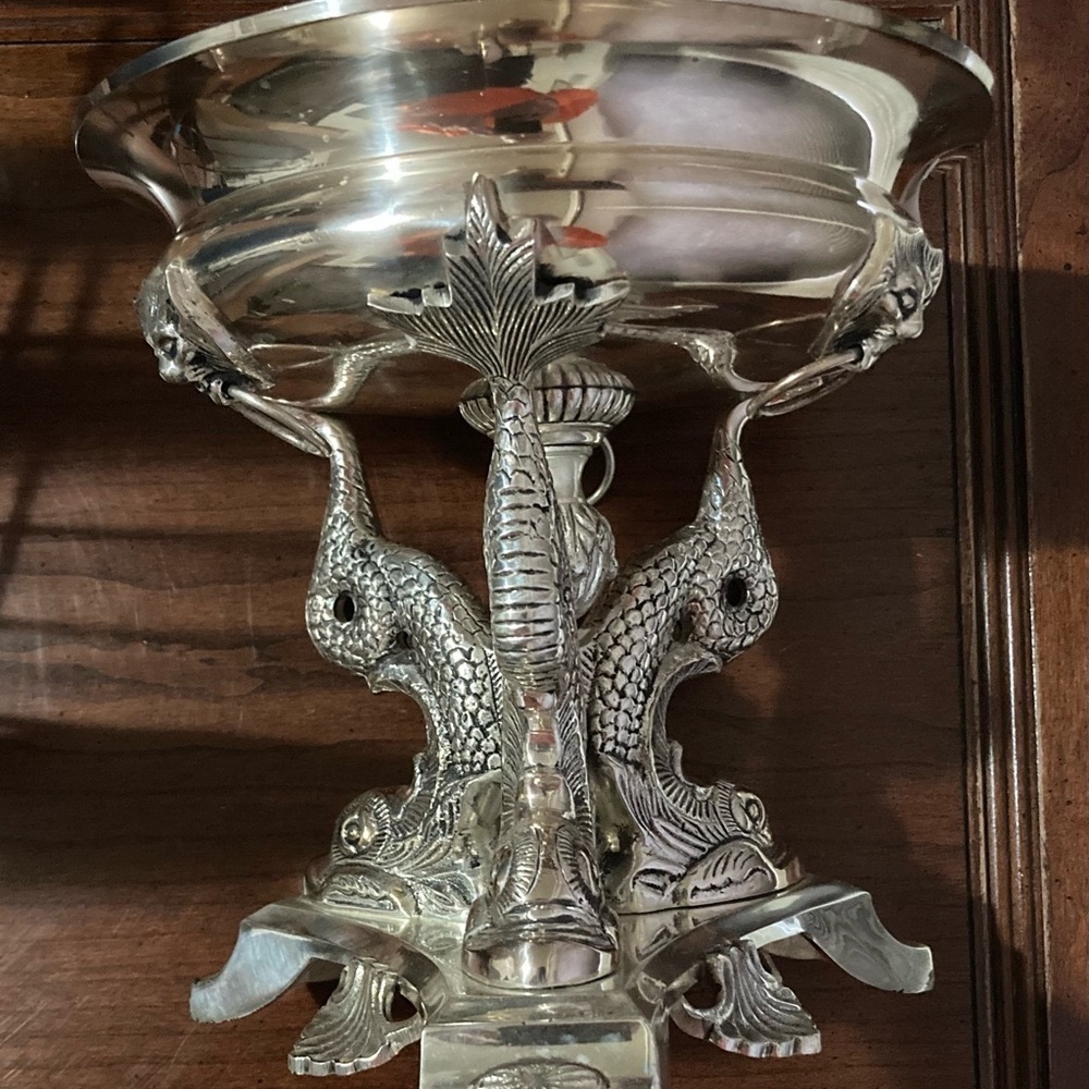 SOLD! Antique Silver elegant with ornate bowl